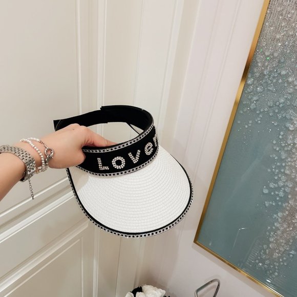 love you Alphabet Empty Top hat Sun visor baseball cap Outdoor cap